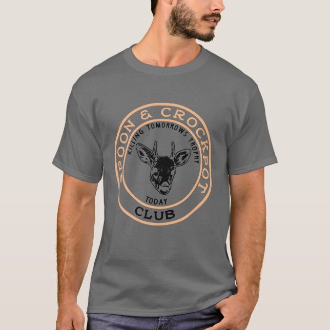 Camiseta Cuchara y bacinilla matando el trofeo de mañana (Anverso)