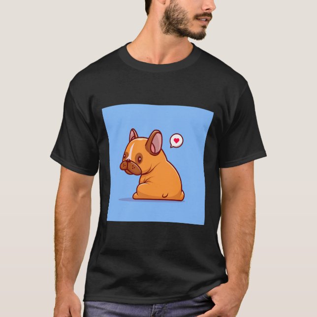 Camiseta Cucharada de Pug de Fanny (Anverso)