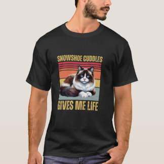 Camiseta Cucharas de raquetas de nieve me dan la vida Diver