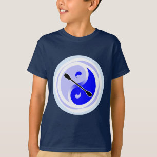 Camiseta Cuchilla doble de Yin-Yang