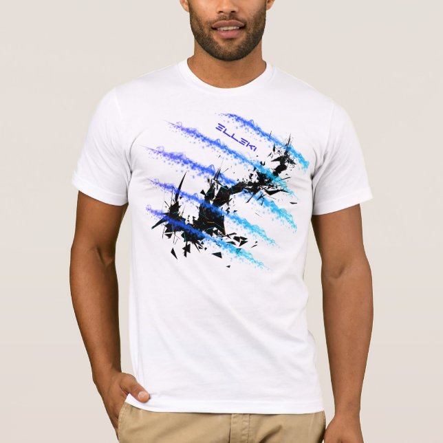 Camiseta Cuchillas de color (Anverso)