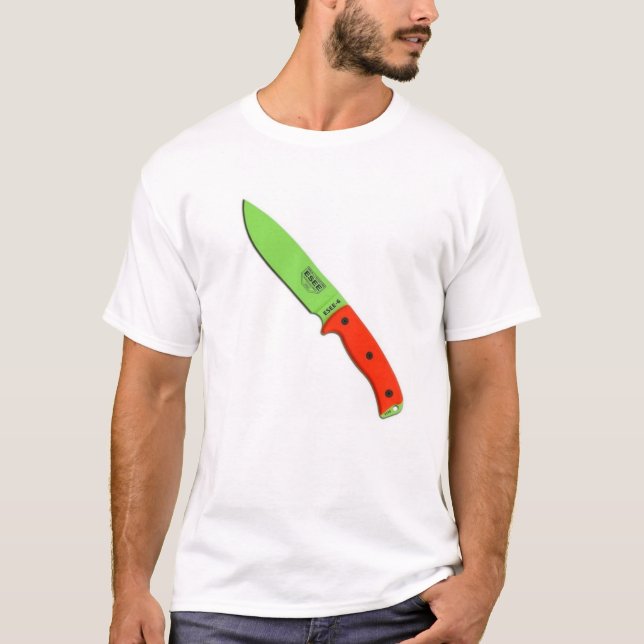 Camiseta cuchillo de los cuchillos del esee (Anverso)