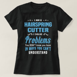 Camiseta Cuchillo de resorte del pelo