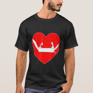 Camiseta Cuchillo Del Ejército Suizo Camping Al Aire Libre
