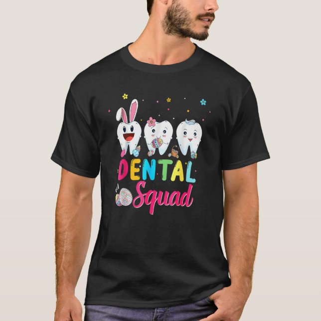 Camiseta Cuchillo dental Dental Squad Dental Assistant East (Anverso)