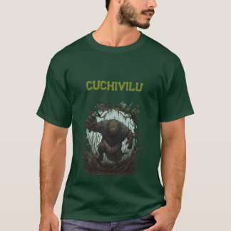 Camiseta Cuchivilu Marsh Monster - Folklore Art