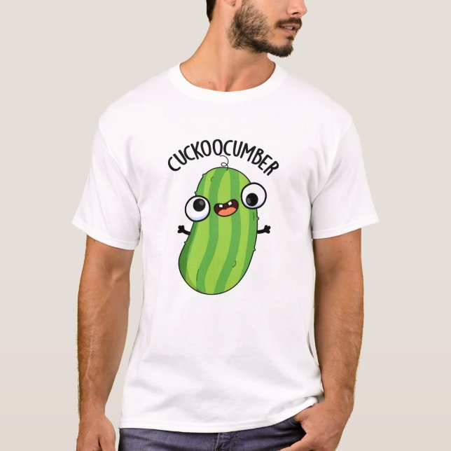Camiseta Cuckoocumber Funny Veggie Cucumber Pun (Anverso)