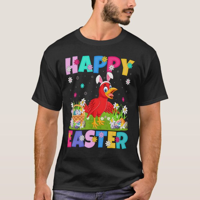 Camiseta Cuckoos Bird Happy Easter Bunny Cuckoos Easter Su (Anverso)