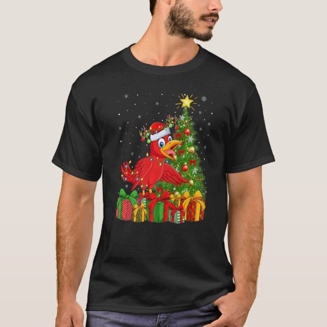 Camiseta Cuckoos Bird  Xmas Holiday Santa Cuckoos Christmas (Anverso)