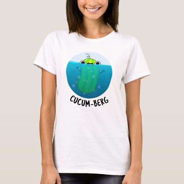 Camiseta Cucum-berg Funny Cucumber Pun (Anverso)