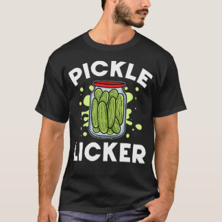 Camiseta Cucumber Pickle Jar Funny Vegan Pickle Licker Vege