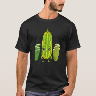 Camiseta Cucumber Veggie Vegetable Cuchilla