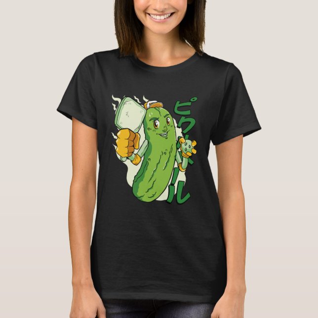 Camiseta Cucumber Veggies Vegetable Asian (Anverso)