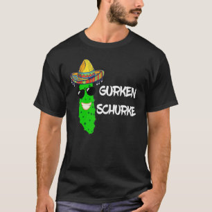 Camiseta Cucumber Villain Cucumin Vegetable Sombrero Costum