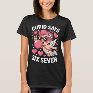 Camiseta Cud Dice 67 Seis Siete Meme Chicle del Día de San 