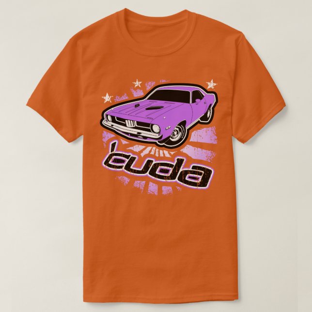 Camiseta CuDA Plum Crazy (Diseño del anverso)