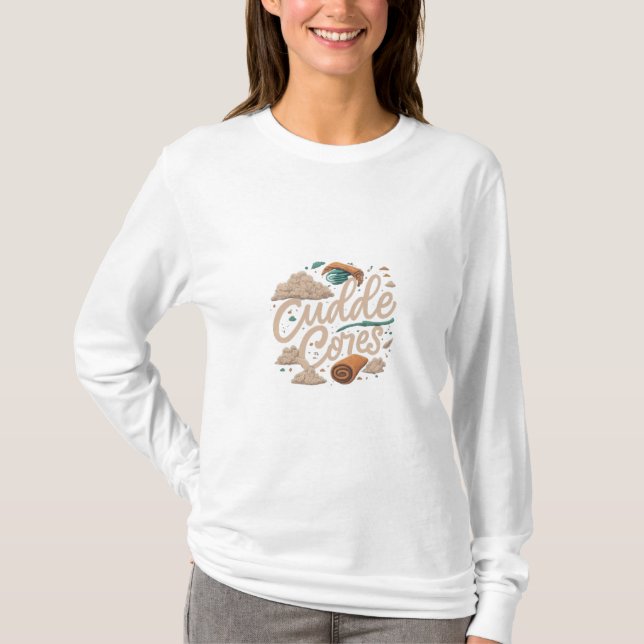 Camiseta Cuddle. (Anverso)