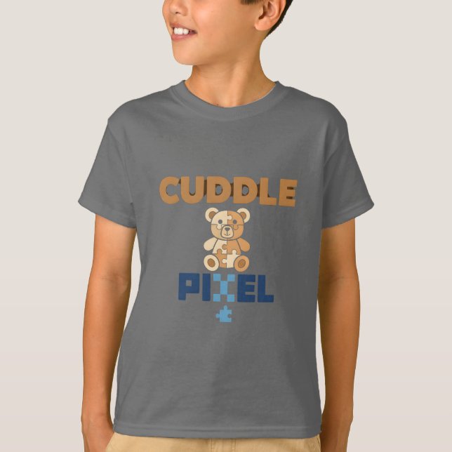 CAMISETA CUDDLE  FO  PIXEL (Anverso)
