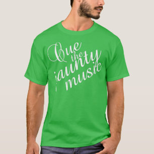 Camiseta Cue el caballero Jack White Typograp, de música at