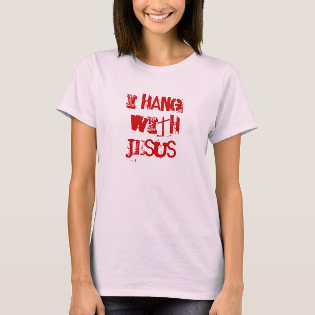 Camiseta Cuelgo con Jesús (Anverso)