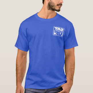 Camiseta Cuello de la tripulación masculina (negro y colore