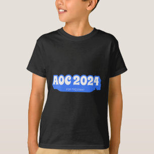 Camiseta Cuello de V venado estadounidense Aoc 2024