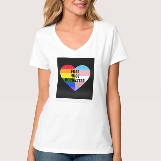 Camiseta Cuello en v T de FHR (Anverso)