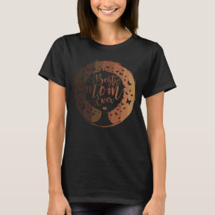 Camiseta Cuello marrón Reina Melanin Sueño Gran Reina Natur
