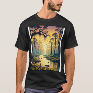 Camiseta Cuenca Atchafalaya Louisiana TShirt