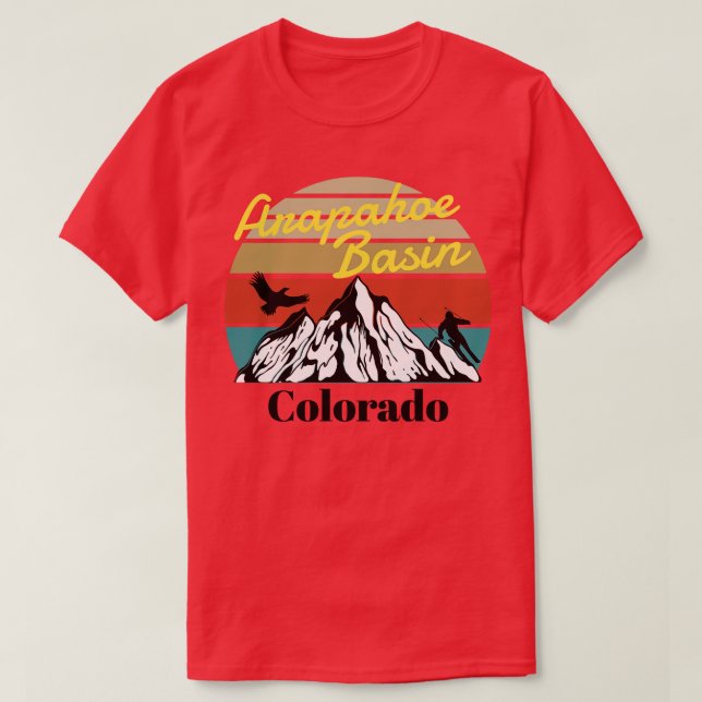 Camiseta Cuenca de Arapahoe, Colorado (Diseño del anverso)