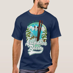Camiseta Cuenca de Arapahoe esquí de Utah
