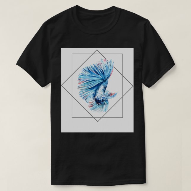 Camiseta Cuenca de betas azules (Diseño del anverso)