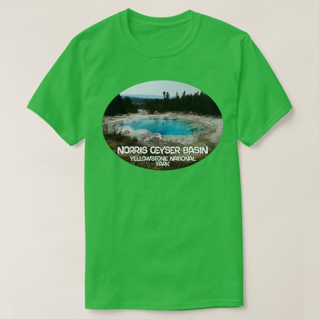 Camiseta Cuenca de Norris Geyser TShirt (Diseño del anverso)