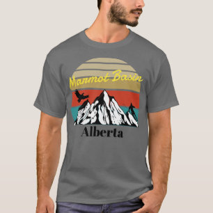 Camiseta Cuenca del Marmot esquí Alberta Canadá 1