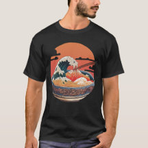 Cuenco artístico Ukiyo-e de ramen