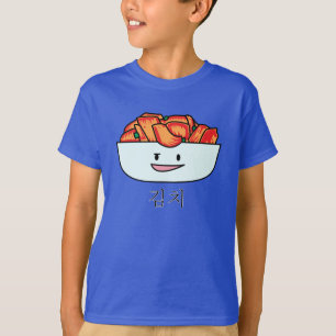 Camiseta Cuenco feliz de Kimchi Kimchee - diseños felices