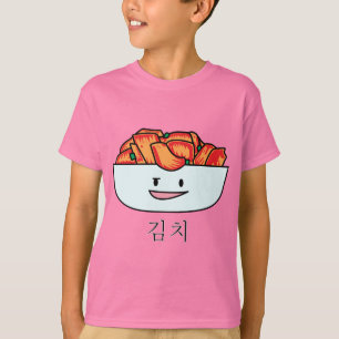 Camiseta Cuenco feliz de Kimchi Kimchee - diseños felices