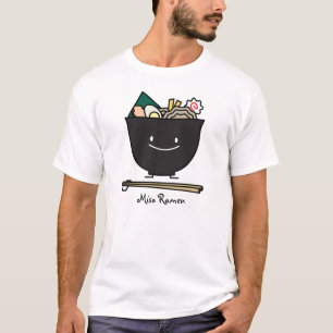 Camiseta Cuenco feliz de los Ramen