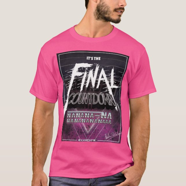 Camiseta Cuenta atrás final (Anverso)