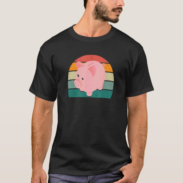Camiseta Cuenta Bancaria Moneda De Efectivo Invertir Moneda (Anverso)