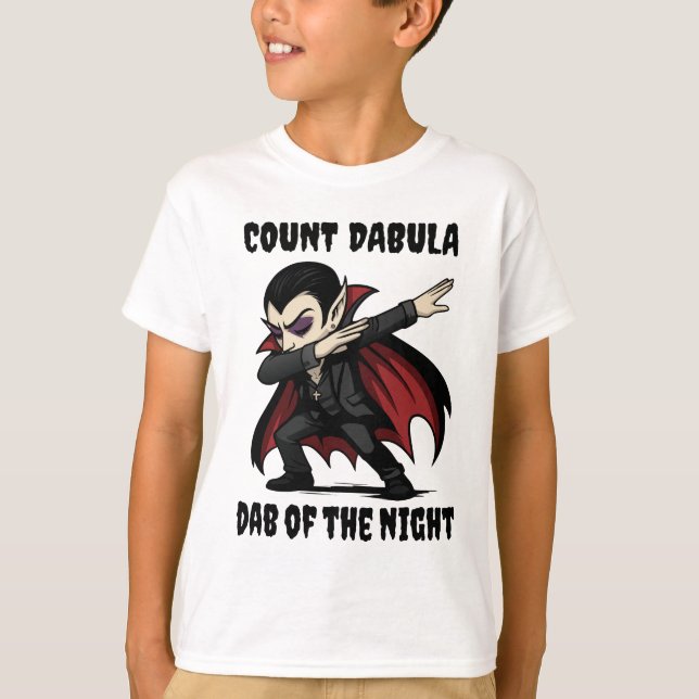 Camiseta Cuenta Dabula dabs durante la noche (Anverso)