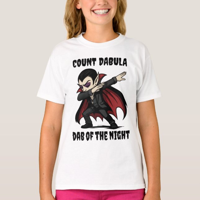 Camiseta Cuenta Dabula dabs durante la noche (Anverso)