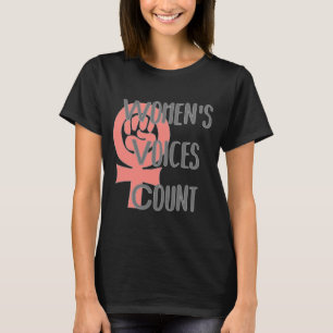 Camiseta Cuenta de las voces de las mujeres