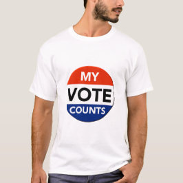Camiseta Cuenta de mi voto
