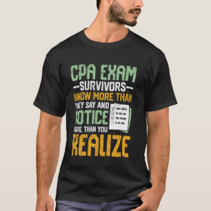 Camiseta Cuenta del auditor de impuestos del contable del e