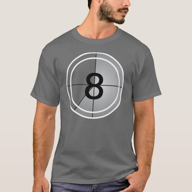 Camiseta Cuenta descendiente de la película (Anverso)