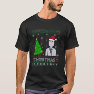 Camiseta Cuenta Executive Xmas Árbol iluminando la fea Navi