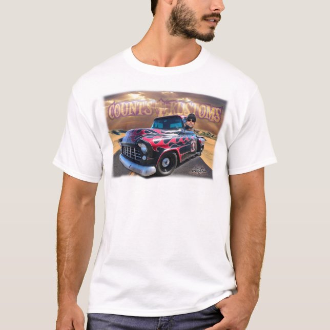 Camiseta cuenta kustoms (Anverso)