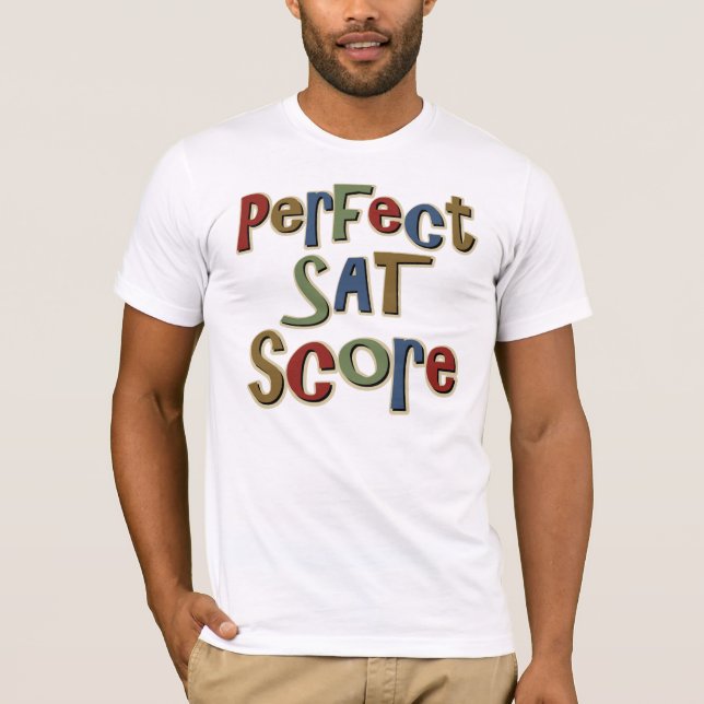Camiseta Cuenta perfecta del SAT (Anverso)