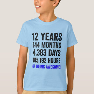 Camiseta Cuenta regresiva de cumpleaños del niño gracioso